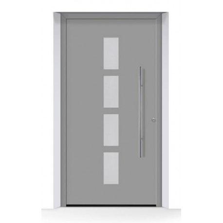 501 THERMOSAFE RAL 9007 Alluminio Grigiastro struttura fine opaca