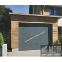 Porta basculante Berry N80 Motivo 985 Pannello orizzontale acciaio (sempre 5 strisce) Hörmann
