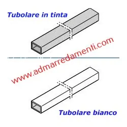 Spalletta Tubolare da 100x50x2mm.fino H-3000 Hörmann