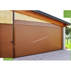 Serranda da garage DECOPAINT scorrevole a soffitto RollMatic OD Inclusa motorizzazione laterale ProMatic