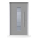 Porta d'ingresso ThermoCarbon (2020) ral 9007 alluminio grigiastro struttura fine opaca Hormann