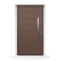 Porta d'ingresso ThermoCarbon (2020) ch607 ruvida e opaca Hormann