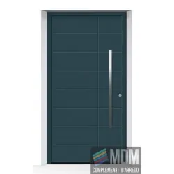Porta d'ingresso ThermoCarbon (2020) RAL 7016 Grigio Antracite FINE opaco in alluminio Hormann