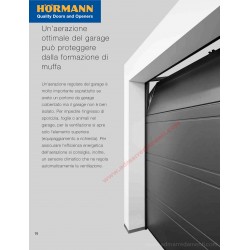 Kit supporto per ribaltamento elemento superiore per servizio ventilazione box (LPU42 / LPU67) Hormann 4015282