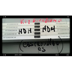 Kit Giunzione x Trasformare 2 cassonetti singoli DIERRE NEWS PACE in 1 solo doppio