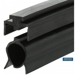 Guarnizione inferiore con feritoie portone Sezionale garage Hormann Serie 30-40 costo unit.ogni 10cm.(3040107)