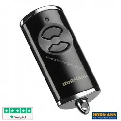 Telecomando HSE 2--BS 868- Nero opaco cappucci cromati Hormann