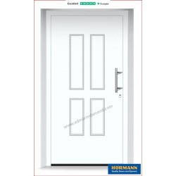 Porta d'ingresso THERMOSAFE Bianco traffico RAL 9016 opaco