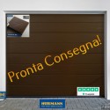 Porta sezionale RENOMATIC Marrone Terra Ral 8028 L-2500 H- 2250 PRONTA CONSEGNA