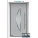 Portoncino ingresso THERMO65 ral 9006 alluminio brillante