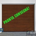 Portone PRONTA CONSEGNA L3000H2500 Full Optional Hormann Tinta Legno Dark Oak