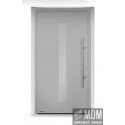 Portoncino ingresso THERMO65 ral 9006 alluminio brillante