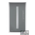 Portoncino ingresso THERMO65 colore CH907  grigio alluminio Hormann