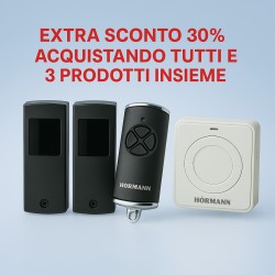 Kit Hörmann per Automazione Portoni - Fotocellule, Telecomando e Tasto Interno