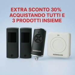 Kit Hörmann per Automazione Portoni - Fotocellule, Telecomando e Tasto Interno