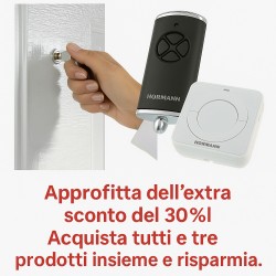 Kit Hörmann per Automazione Portoni – Serratura di Emergenza, Telecomando e Tasto Interno
