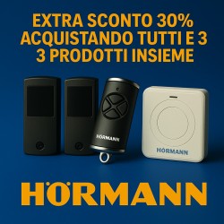 Kit Hörmann per Automazione Portoni - Fotocellule, Telecomando e Tasto Interno