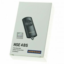 Telecomando Radiocomando HSE 4-868-BS Nero opaco sintetico Hormann