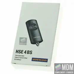 4511736 Telecomando Radicomando Hormann modello HSE4 868-BS opaco sintetico nero