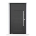 Portoncino ingresso THERMO65 acciaio e alluminio Antracite Metallic CH703 Hormann