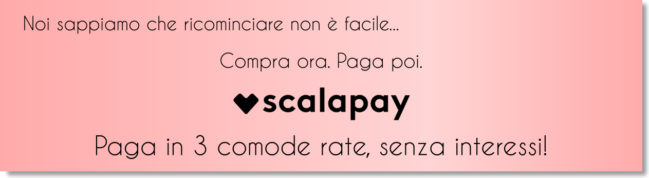 Scalapay paga in 3 rate