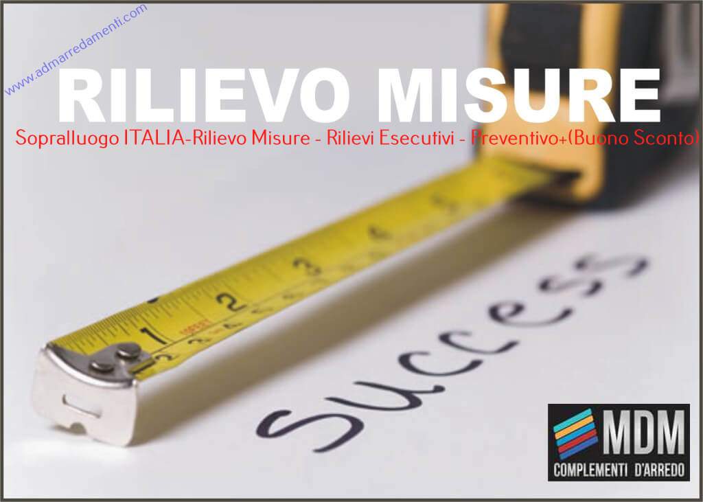 Sopralluogo rilievo misure